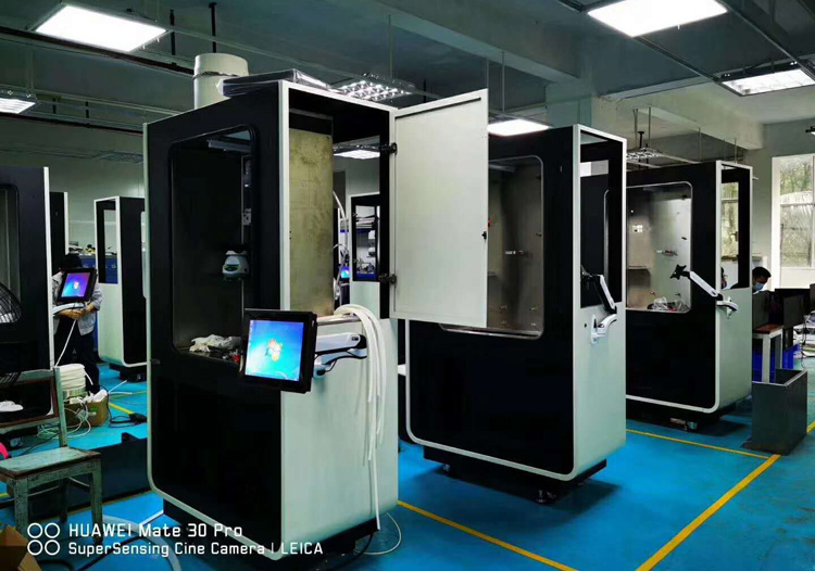 口罩細菌過濾效率(BFE)檢測儀組裝工廠內(nèi)部實拍