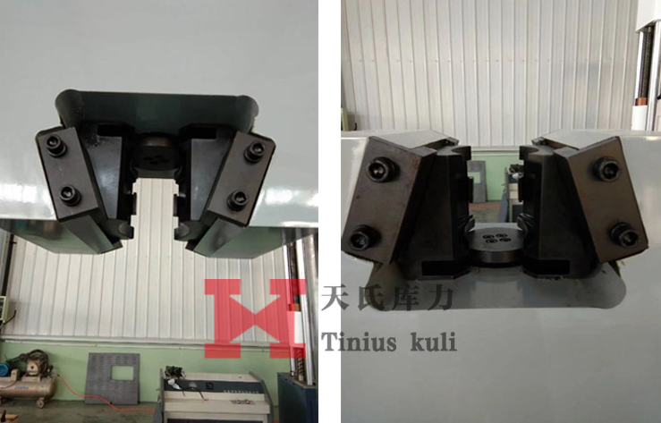 液壓試驗機(jī)鉗口示意圖
